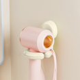 thumbnail image 1 of Kugisaki Hair Dryer Storage Rack Wall Mounted Household Non Perforated Suction Cup Dopamine Hair Dryer Storage Rack on Clearance, 1 of 6