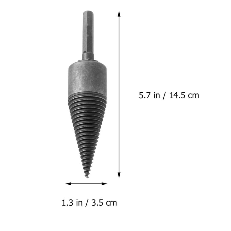 Step drill bit for splitting wood sale