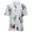 White, variant on LUOGENLI Female T-shirts for Womens Women's Summer Ruffle V Neck Short Sleeve Floral Print Casual Dressy T Shirt Top Tee T-shirts Womens Big and Tall Valentines White XXXL