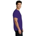 thumbnail image 3 of Gildan Mens Short Sleeve, Heavy Cotton T-Shirt, 100% Cotton, Crew Neck Tee for Men, Arts And Craft, Purple, 5XL, 3 of 4