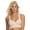 Rosewater, variant on Jezebel by Felina | Lace Bralette | Wire Free | Unpadded | T-Back | Support (White, Small)