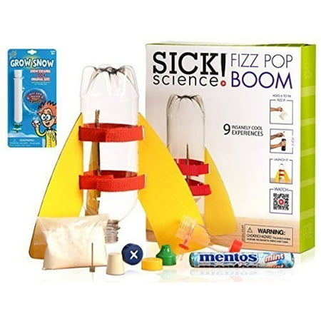 

Be Amazing Toys Fizz Pop Boom Sick Science with Grow Snow