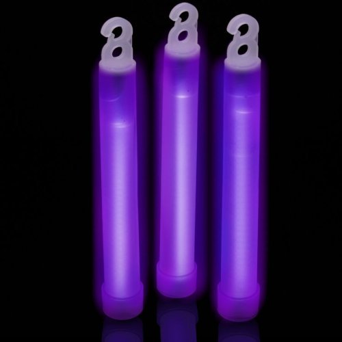 Glow Sticks Bulk Wholesale, 100ct 6" Glow Stick Light Sticks Purple