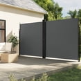 thumbnail image 1 of vidaXL Auvent Latéral Rétractable Anthracite 220x1000 cm, 1 of 5