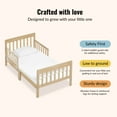 thumbnail image 3 of Dream on Me Finn Toddler Bed, Vintage White Oak, Greenguard Gold Certified, 3 of 6
