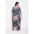 thumbnail image 6 of Long Plus Size Caftan Dress for Women Long Maxi Kaftans for Ladies Loose Casual Sleepwear Evening Gown Online, 6 of 6