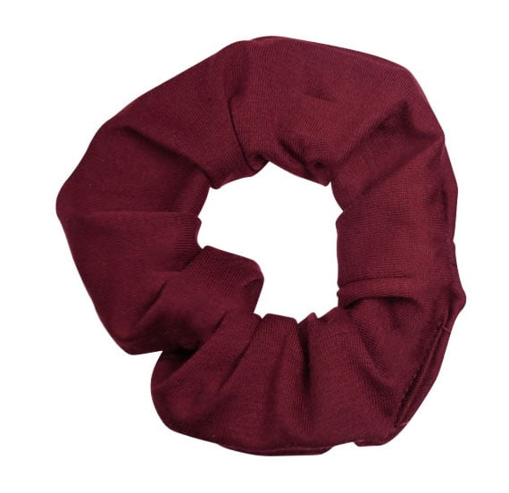 36 Pcs Large Solid Scrunchies Hair Elastics