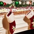 thumbnail image 7 of ZOELNIC 10 Feet 30 LED Christmas Berry Beaded Garland String Light Indoor for Fireplace Mantel Indoor Xmas Tree Christmas Decorations(Red), 7 of 7