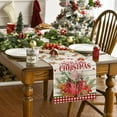 thumbnail image 2 of Touchbetter Ice Cream Gingerbread Sweet Christmas Table Runner, Seasonal Winter Kitchen Dining Table Decoration for Home Party Indoor 13x36 Inch, 2 of 6