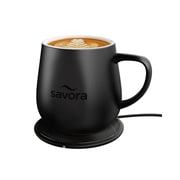 Open Box Savora IntelliHeat Heated Coffee Mug with Smart Sense Pad