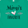 thumbnail image 4 of Inktastic Mimi's Favorite Heart Grandchild Boys or Girls Toddler T-Shirt, 4 of 5