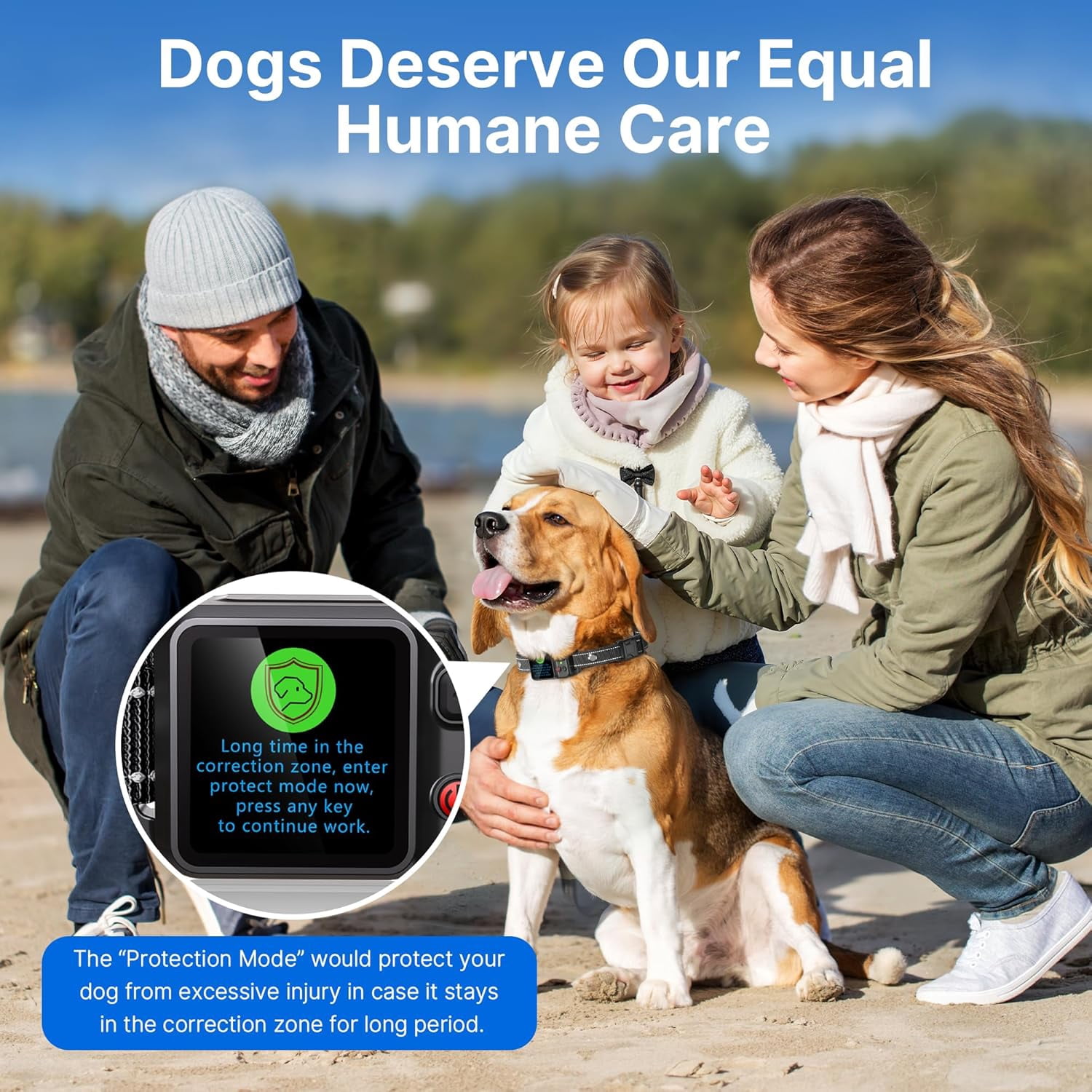 GPS Wireless Dog Fence System, Electric Electric Dog Fence Using GPS Electric Satellite Technology, with a Range of 15-2000m, IPX7 Waterproof Rechargeable Collar Receiver,Outdoor Use Only6