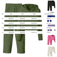 thumbnail image 2 of EnJoCho Girls 2 Pieces Outfits Ribbed Knit Hoodies Flare Pants Sweatshirts Sweatpants Kids 𝖳racksuits 8-14 Years Casual Set Comfy Loung𝖾 𝖠thletic Teenager, 2 of 3