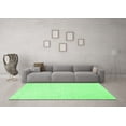thumbnail image 3 of Ahgly Company Indoor Rectangle Solid Emerald Green Modern Area Rugs, 5' x 8', 3 of 4
