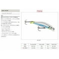 thumbnail image 3 of Rapala Rip Stop 12 Jerkbait Fishing Lure 4.75" 1/2oz Silver, 3 of 3