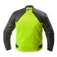 thumbnail image 2 of Fulmer, TJ134GRNS, Men's Supertrak II Jacket Motorcycle Riding Coat with CE Armor - Hi-Viz Green, S, 2 of 2