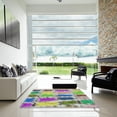 thumbnail image 7 of Ahgly Company Machine Washable Indoor Rectangle Transitional Sage Green Area Rugs, 5' x 7', 7 of 7