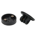 thumbnail image 1 of Bike Computer Mount, Round Plastic Bike Computer Mount Lightweight Black  For Automobile, 1 of 8