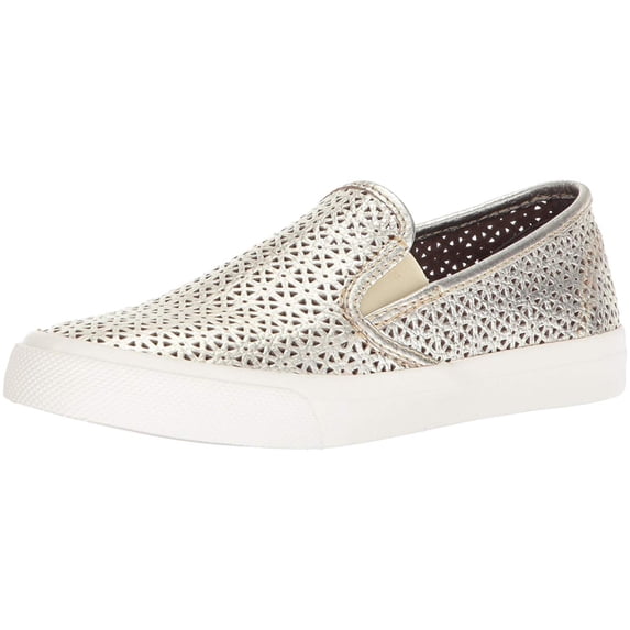 Sperry Womens Nautical Low Top Slip On Fashion Sneakers