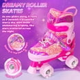 thumbnail image 2 of Patines Nattork Ajustables 4 Tallas con Ruedas Luminosas, 2 of 6