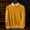 Yellow, variant on Dgankt Mens Sweater Fashion Casual Solid Color Warmth Laziness Loose Round Neck Long Sleeve Sweater,Size M-2XL