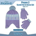 thumbnail image 3 of Disney Kids Winter Hat, Kids Gloves or Toddlers Mittens, Frozen Baby Beanie for Girls Ages 2-7, 3 of 5