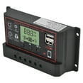 thumbnail image 3 of Smart  Controller, 12/24V Dual USB Solar Battery Panel Control, 3-Stage PWM Management, LCD Display, Maximum 30A Photovoltaic Output Power, 3 of 7