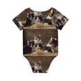 thumbnail image 2 of Daiia Cat Family Printed Unisex-Baby Short Sleeve Onesies Bodysuits Baby Climbing Clothes Soft and Comfortable Romper with Expandable Shoulder Design-3 Months, 2 of 8