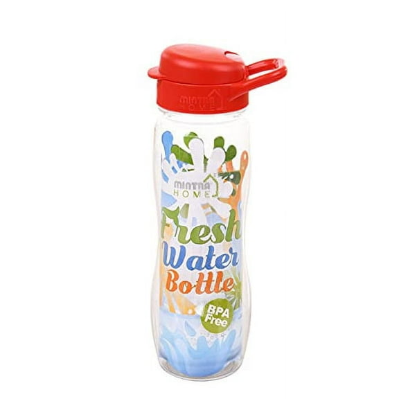Mintra Home Water Bottle (1000ml (33oz), Red)