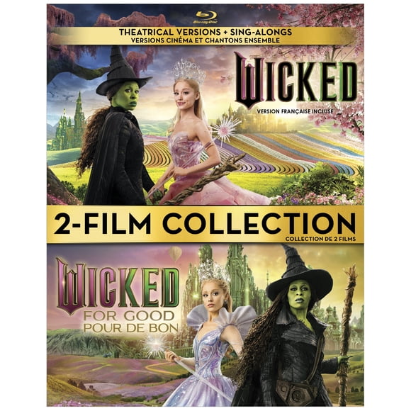 Wicked: For Good (Part 2) 2 Film Collection (Blu-Ray) Walmart Exclusive (2025)