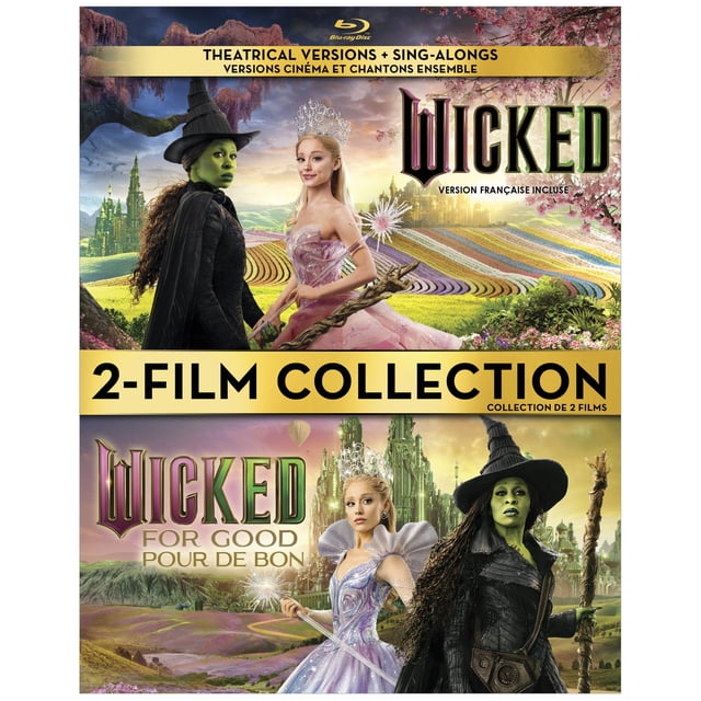 Wicked: For Good (Part 2) 2 Film Collection (Blu-Ray) Walmart Exclusive (2025)