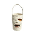 thumbnail image 2 of Sruoe Halloween Tote Bag Halloween Funny Mummy Bucket Decoration Handheld Candy Bag Halloween Candy Bag Storage Bag Creatives Props for Ghost Festival Parties, 2 of 6