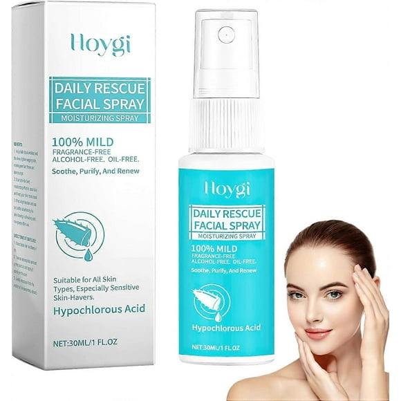 Hypochlorous Acid Spray, Hypochlorous Acid Facial Toner, Facial Toner with Pure Hypochlorous Acid, Moisturising, for the Face