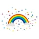 thumbnail image 1 of Adhesivo Decorativo Para Dormitorio Rainbow Home, Vinilo Artístico, Pegatina Para Pared, 1 of 4