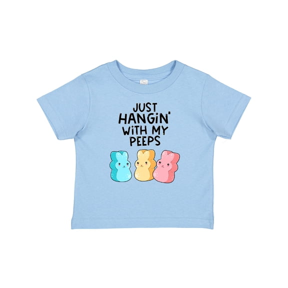 Inktastic Easter Just Hangin' with My Peeps Boys or Girls Baby T-Shirt