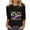 A1 Black, variant on Cadancy Mardi Gras Shirt for Women 3/4 Sleeve Bownot Graphic Crewneck Pullover Tops Loose Fit Holiday Casual Carnival Party Tunic Blouse Trendy Outfits