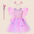 thumbnail image 2 of Sgkm Girls Dresses Size 7-8 Tutu Girls Ballet Dresses with Wing Hairband Performances Stage, 2 of 7