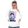 thumbnail image 4 of Retro Cartoon Embrace Your Betty Women's Long Sleeve T Shirt Brisco Brands L, 4 of 6