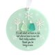 thumbnail image 2 of Adorno de La Amistad con Copos de Nieve de Cristal Marino | Recuerdo Acrílico Artesanal | Regalo de Amistad Eterna | Decoración Invernal para Árbol de Navidad o Bolso | Recuerdo de Amistad Significat, 2 of 6
