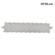 thumbnail image 3 of Matsuzay Camino de Mantel de encaje blanco Diseño de cubierta de polvo de comedor Reuniones Type2 NO2, 3 of 6