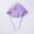 thumbnail image 3 of Baby Sun Hat UPF 50+ Sun Protective Toddler Cotton Bucket Hat Summer Kids Beach Hats Wide Brim Outdoor Play Hat Adjustable Flap Hat for Boys Girls, 3 of 6