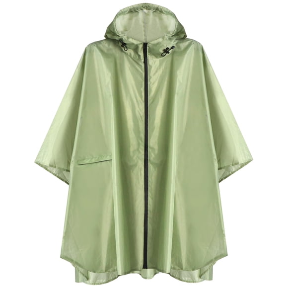 Poncho de lluvia ANYOO, impermeable, ligero y reutilizable, para senderismo