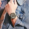 thumbnail image 3 of NEW Men Watches Brand CURREN Creative Fashion Chronograph Quartz Wristwatch Leather Strap Lumious Hands Waterproof Clock, 3 of 6