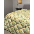 thumbnail image 2 of Autumn Down Alternative Comforter, Warm Tones with Colorful Leaves Composition Autumnal Illustration Print, Microfiber Quilt for All Season, 5 Sizes, Apple Green and Cream, by Ambesonne, 2 of 3