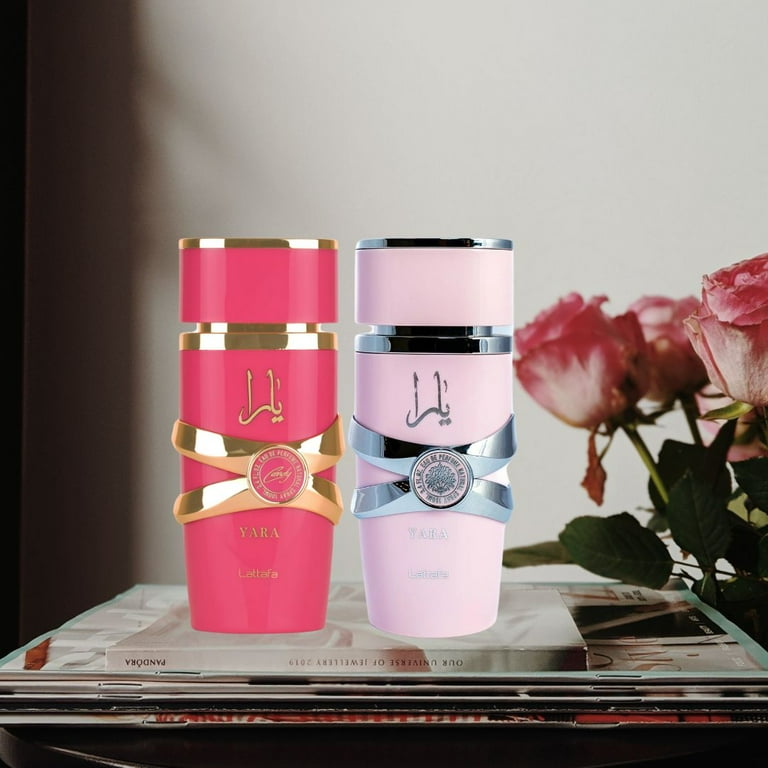 Lattafa Yara and Yara Candy Gift Set, 3.4 oz Eau de Parfum Spray
