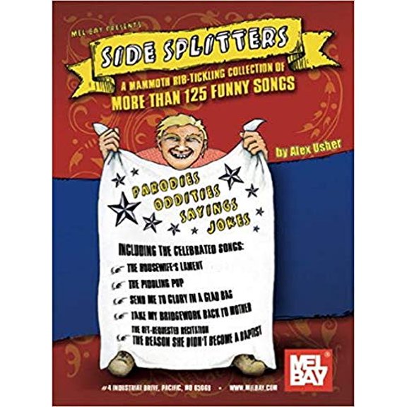 Pre-Owned Side Splitters: A Mammoth Rib-Tickling Collection of More Than 125 Funny Songs (Paperback) 0786675551 9780786675555