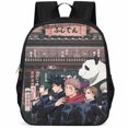 thumbnail image 2 of Curse Back to Station15Large Capacity Primary School Student Vertical Shoulders Backpack Portable Burden Alleviation Children's 15, 2 of 5