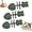 #-010A, variant on Kiwi Scented Fish Bone Cat Dental Chew, Natural Silvervine & Catnip Wooden Stick to Fix Cat Oral Health, Durable Interactive Toy for Relieving Daily Boredom of Indoor Household Pet Cats (1 PCS)