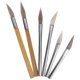 thumbnail image 1 of Cuchillo de ágata Pulidor de ágata de plata de diferentes formas para joyería de plata esterlina de oro Platino, 1 of 8
