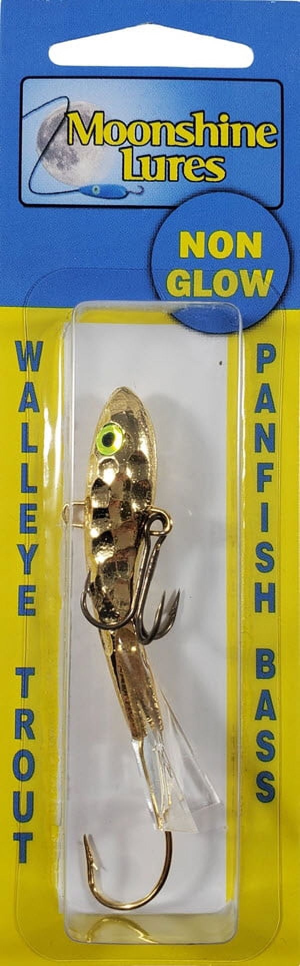 Moonshine Lures, Fishing Lure Jig, Shiver Minnow 2", Gold